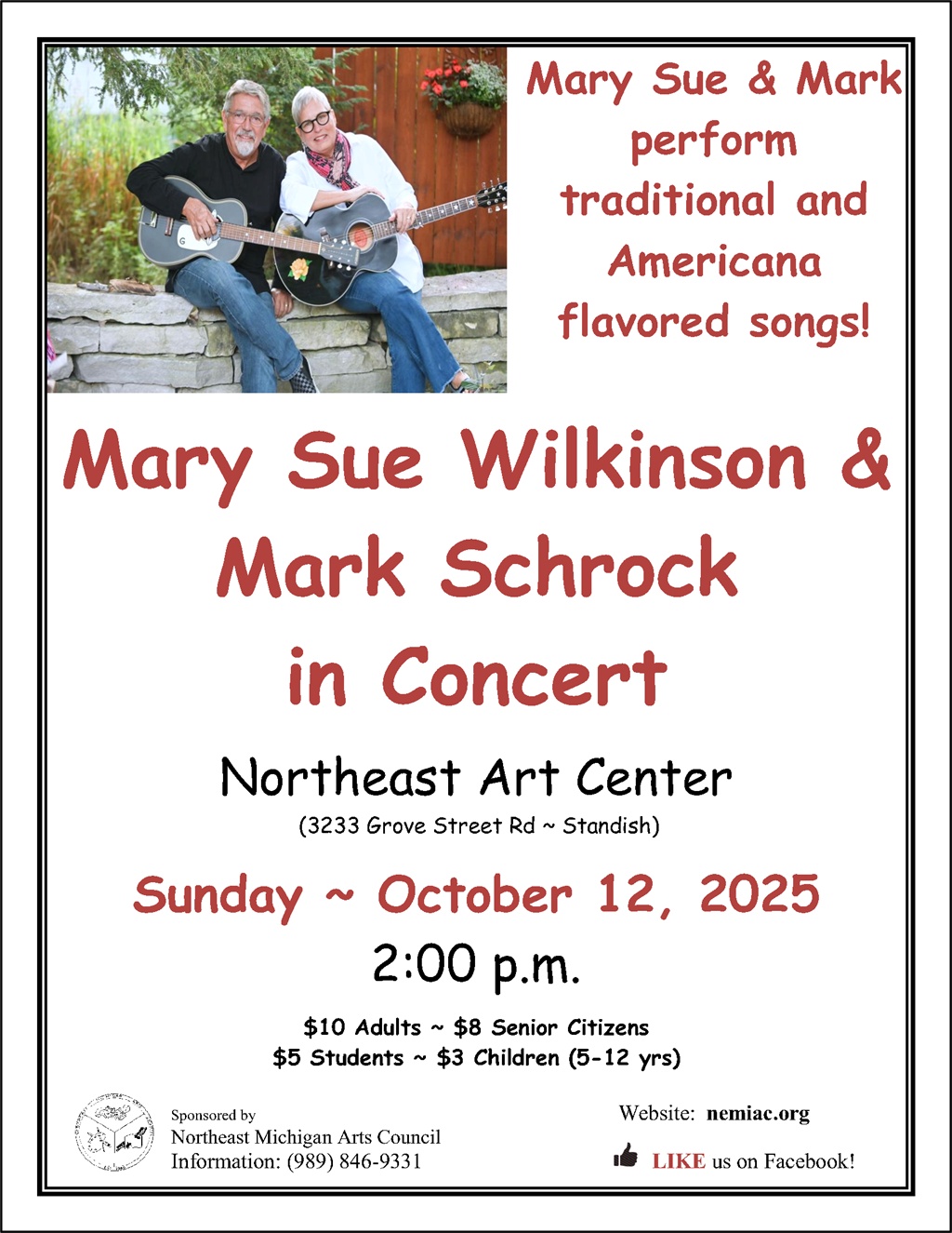 2025 Mary Sue & Mark concert