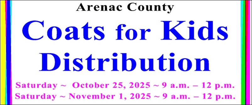 2025 Coats for Kids notice