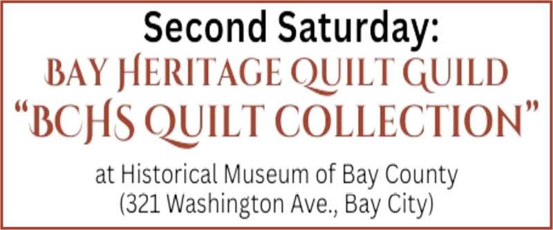 BCHS Quilt Collection Show RSVP notice