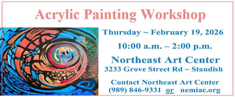 Abstract expressionism class notice