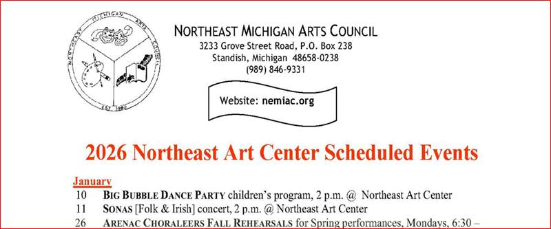 2026 NEMAC events calendar notice