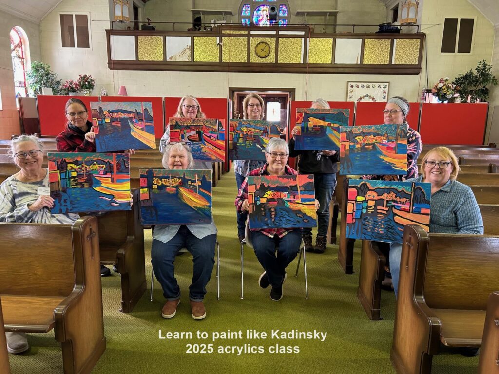 Learn to paint like Kadinsky