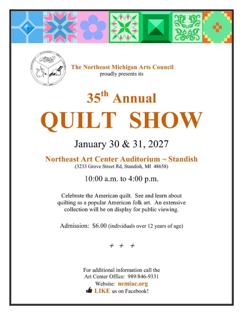 2027 35th annual quilt show