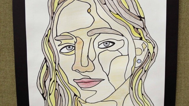 Youth art - portrait girl Youth art - portrait girl