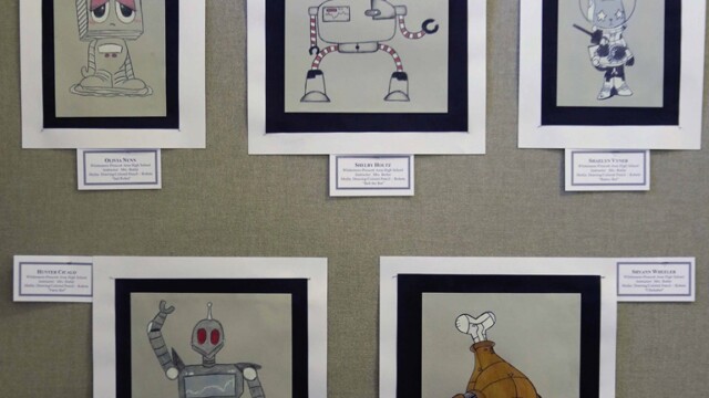 Youth art - drawings robot Youth art - drawings robot