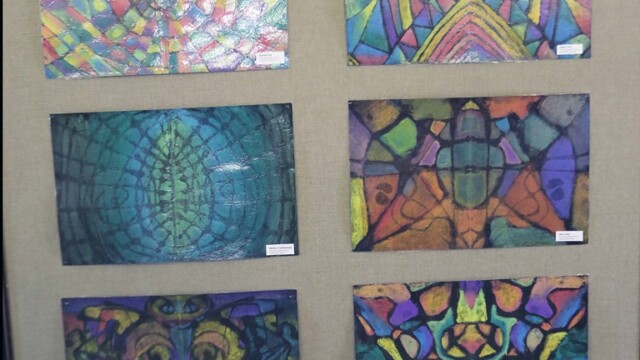 Youth art - chalk fractals Youth art - chalk fractals