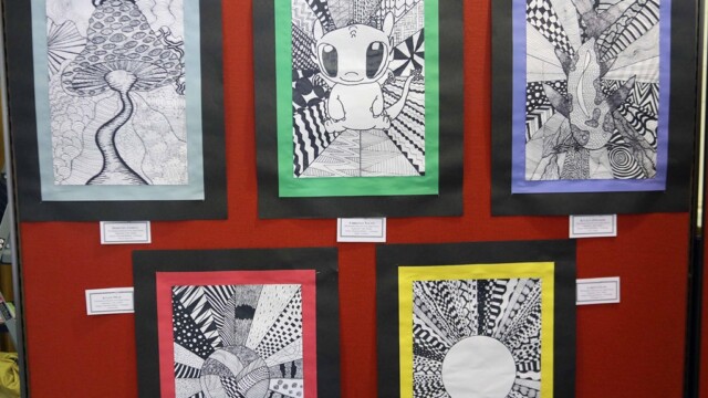 Youth art- zentangle marker Youth art- zentangle marker