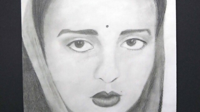 Youth art- woman face Youth art- woman face