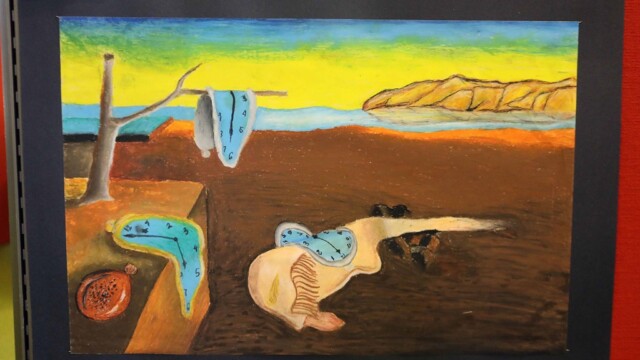 Youth art- Dali inspired Youth art- Dali inspired